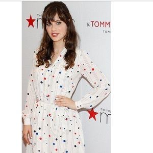 Zooey loves Tommy polka dot dress